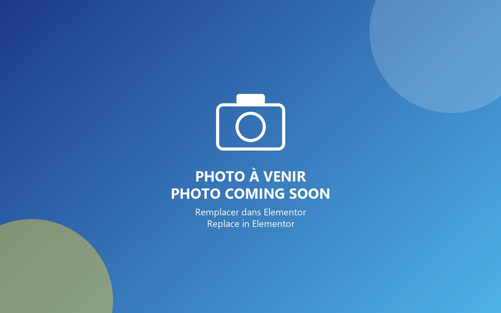 Photo à venir